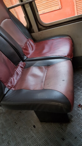 Make do and mend – no need to replace these bus seat covers yet